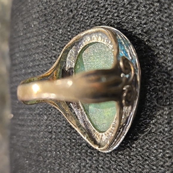 Silver Stone Bracelet and Ring Set - Picture 7 of 7